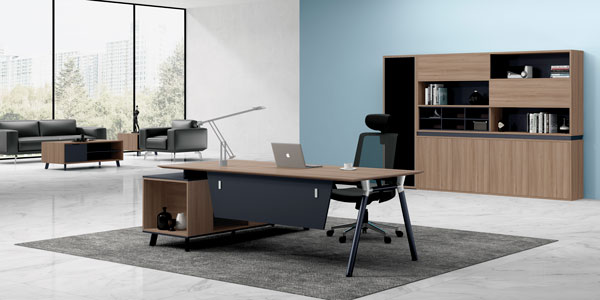 福瑪仕辦公家具|維德系列主管辦公桌書(shū)柜組合展示實(shí)物視頻